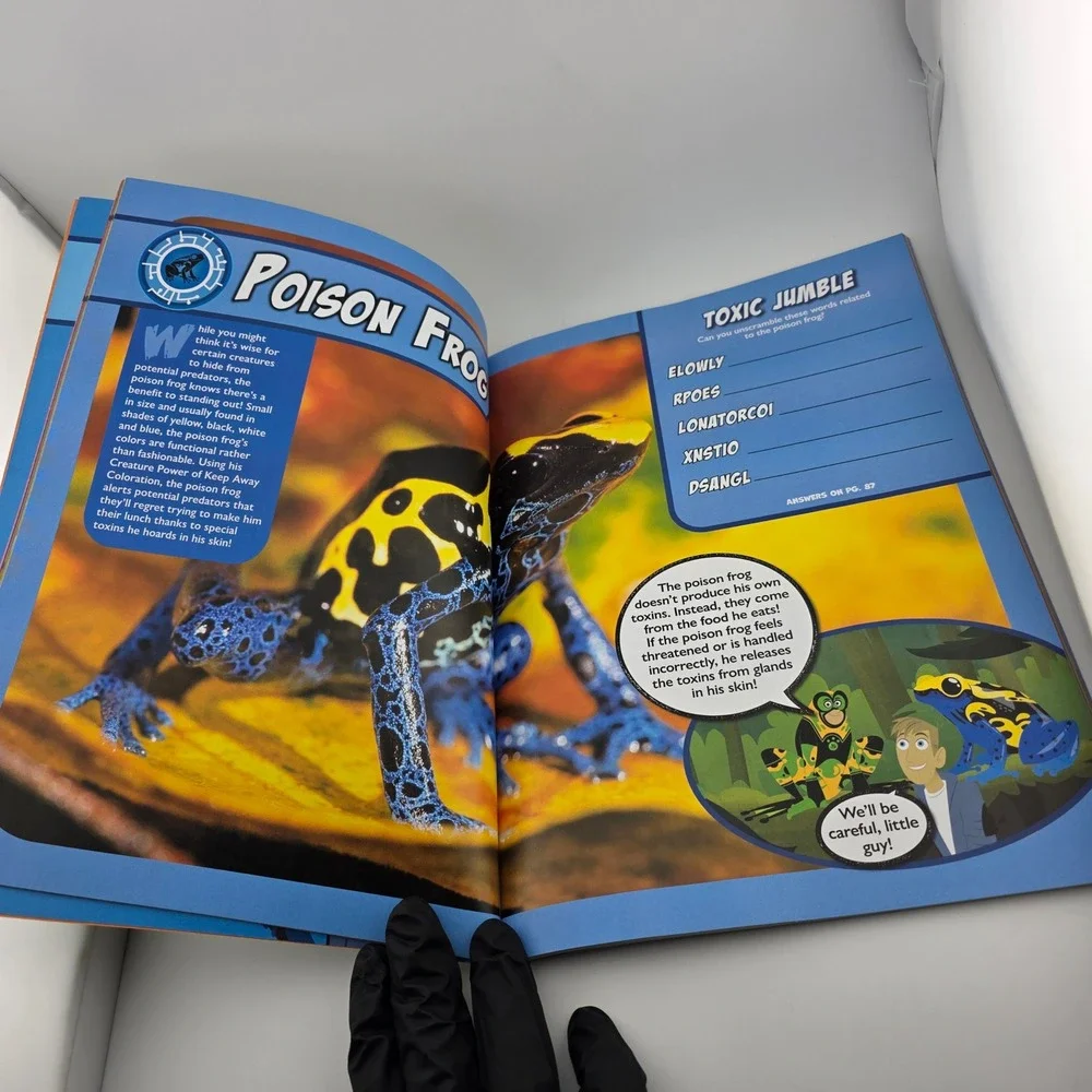 Wild Kratts Journey‎ to the Jungle Interactive Educational Activity Magazine